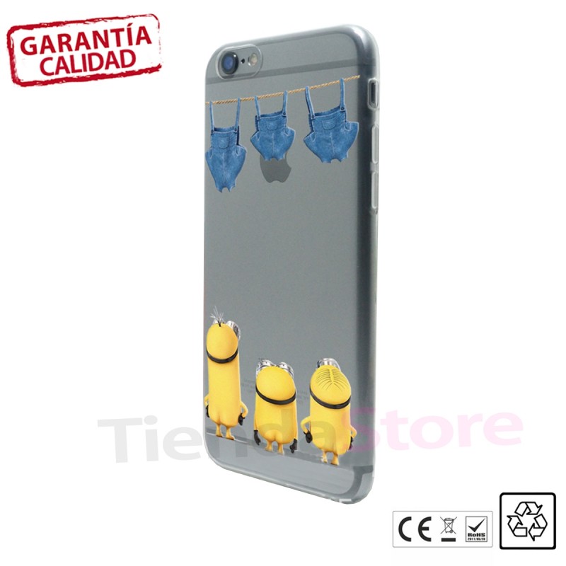 Funda iPhone 6 Dave Minion Transparente