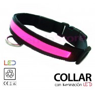 Collares luminosos LED para perro