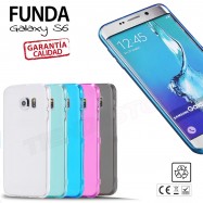 FUNDA TRANSPARENTE SAMSUNG S6 EDGE SILICONA TPU
