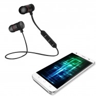 auriculares inalambricos bluetooth para móvil con iman magnetico antiperdida para hacer deporte
