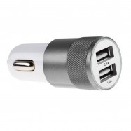 CARGADOR USB COCHE CON 2 SALIDAS