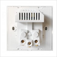 Enchufe de pared con doble entrada usb adaptador de corriente toma de corriente con entrada USB