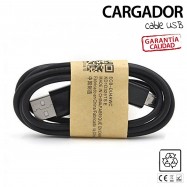 CARGADOR DE PARED USB 2A + CABLE MICRO-USB