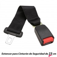 EXTENSOR DE CINTURÓN DE SEGURIDAD DE 23 CM PARA VEHÍCULOS
