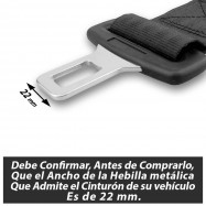 EXTENSOR DE CINTURÓN DE SEGURIDAD DE 23 CM PARA VEHÍCULOS
