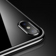 Fundas de iPhone XR Hybrid colores metalizados