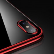 Fundas de iPhone XR Hybrid colores metalizados