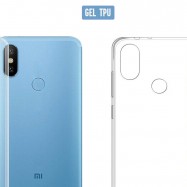 Funda de gel transparente para Xiaomi 8