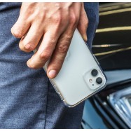 Funda doble de silicona transparente para iPhone 11 11 Pro 11 Pro Max carcasa delantera y trasera 360