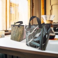 Tartera fiambrera térmica portátil bolsa para comida y alimentos 100% ecológica y sostenible