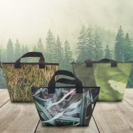 Tartera fiambrera térmica portátil bolsa para comida y alimentos 100% ecológica y sostenible