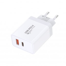 Cargador de carga rápida qualcomm 3.0 36W quick charge para iphone y android cargador para móvil Niucom dual USB