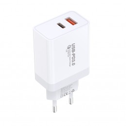 Cargador de carga rápida qualcomm 3.0 36W quick charge para iphone y android cargador para móvil Niucom dual USB