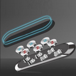 Soporte de móvil para coche magnético con imán universal para salpicadero