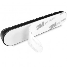 organizador de cables para escritorio clip con 5 compartimentos para separar cables adhesivo