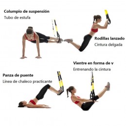 TRX AJUSTABLE ENTRENAMIENTO DE RESISTENCIA EN SUSPENSIÓN ADAPTADOR PARA PUERTA TRX AJUSTABLE ENTRENAMIENTO DE RESISTENCIA EN SUSPENSIÓN ADAPTADOR PARA PUERTA