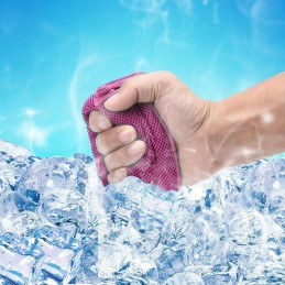 Toalla gimnasio enfriamiento instantáneo microfibras suave para deporte gym