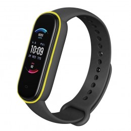 Correa de silicona flexible de colores para Amazfit Band 5 pulsera de recambio para smartband con Alexa incorporada