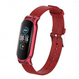 CORREAS METÁLICAS PULSERA NYLON PARA XIAOMI MI BAND 5 SUAVE Y AJUSTABLE