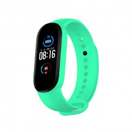 Correa de silicona flexible de colores para Xiaomi Mi Band 5 pulsera de recambio para smartband