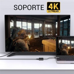 Conversor Cable Adaptador de HDMI Macho a USB TIPO C 4k 60hz