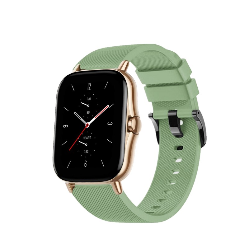 Correas y pulseras de silicona de recambio para Xiaomi Amazfit GTS 2 Amazfit Bip U smartwatch