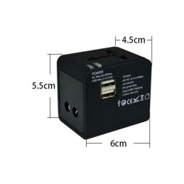 Adaptador Enchufe UNIVERSAL uk reino unido inglés a EU AU USA conversor