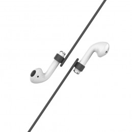 Correa antipérdida para AirPods 1 y 2 soporte para auriculares para deporte sujeción.