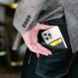 Magsafe tarjetero magnético para Apple iPhone 12 billetera cartera imantada para el móvil tarjetas de crédito