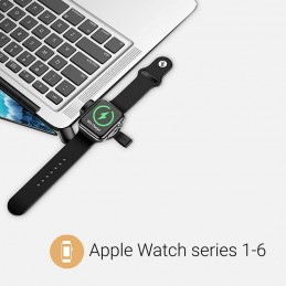 Cargador universal para smartwatch conexión USB magnético inalámbrico base carga inalámbrica para apple watch