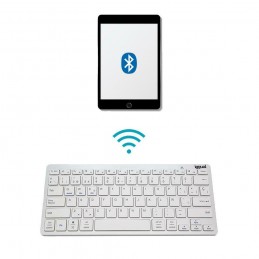 MINI TECLADO BLUETOOTH INALÁMBRICO PARA WINDOWS IOS ANDROID ESPAÑOL SMART TV