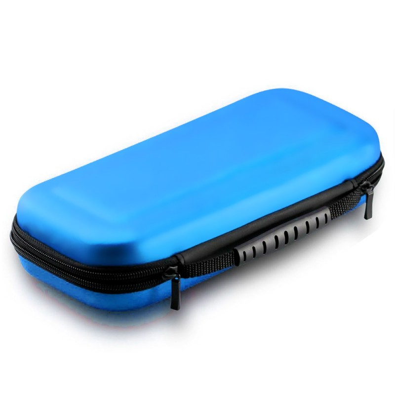 Funda protectora carcasa de transporte para Nintendo Switch maletín de viaje color azul
