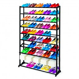 Zapatero para 50 pares de zapatos y zapatillas zapatero para casa de acero