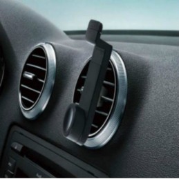 soporte de movil para coche adaptador de rejilla para salpicadero soporte smartphone universal giratorio ajustable