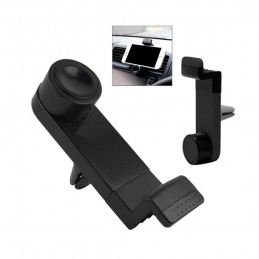 soporte de movil para coche adaptador de rejilla para salpicadero soporte smartphone universal giratorio ajustable