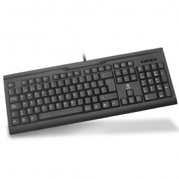 teclado usb en español para pc ordenador portátil compatible con windows y mac con letra ñ