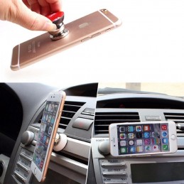 soporte magnetico para movil adaptador para salpicadero del coche con iman universal para smartphone