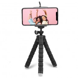 trípode de pulpo universal para móvil camara y microfono tripode flexible para fotos selfie smartphone soporte foto
