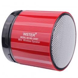 Mini altavoz bluetooth inalámbrico con luz LED para móvil compatible con pendrive, tarjeta SD y radio FM Android iOS