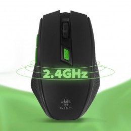 raton gaming inalambrico para pc ordenador portatil conexion 2.4 ghz mouse wireless para gamer