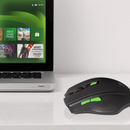 raton gaming inalambrico para pc ordenador portatil conexion 2.4 ghz mouse wireless para gamer