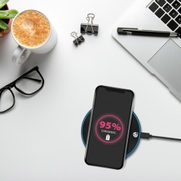 base de carga inalámbrica rápida para móvil 15W cargador inalámbrico Niucom para iphone y android