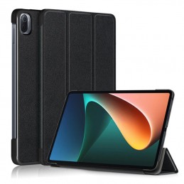 Pack funda plegable de cuero sintético para la tablet Xiaomi Pad 5 y 5 Pro. + protector de pantalla con dureza 9H incluido