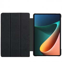 Pack funda plegable de cuero sintético para la tablet Xiaomi Pad 5 y 5 Pro. + protector de pantalla con dureza 9H incluido