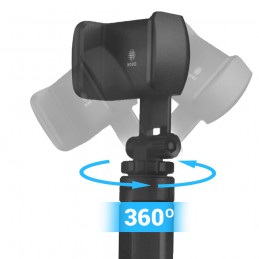 trípode portatil para movil smartphone tamaño mini rotación 360 grados extensible compatibilidad universal