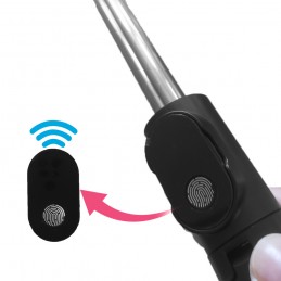 palo selfie tripode extensible para movil bluetooth 2 en 1 uso universal para smartphone para tomar fotografías