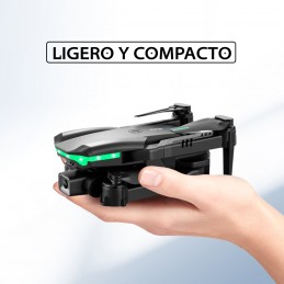 mini dron kk3 pro con cámara dual ultra hd 4k grabación de video y fotos juguete radio control para niños y adultos mando wifi