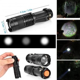 kit de supervivencia para senderismo camping montañismo acampada con cuchillo brujula linterna y manta térmica