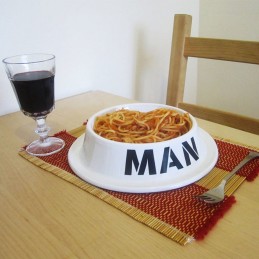 plato de comida hondo para regalo original divertido con forma de bowl cuenco para mascotas perro