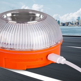 Luz de emergencia LED V16 homologada para señalización coche baliza para carretera.